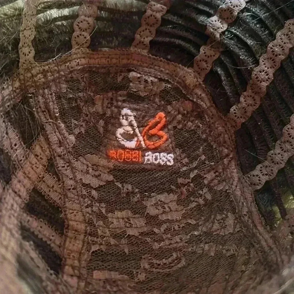 Vintage Wig Shaggy Short Choppy Layered Frosted Brown Blonde Unisex Costume 70s - Picture 5 of 6